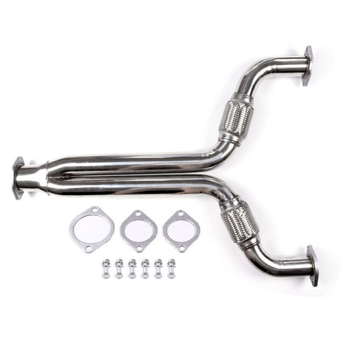 Stainless Racing Exhaust Y-Pipe For Nissan 350Z Infiniti G35 1pcs