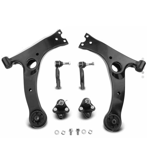 6x Front Control Arm Tie Rod End Ball Joint for Toyota Celica 2000-2005 L4 1.8L