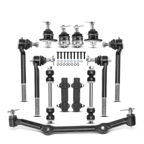13x Sway Bar Link & Tie Rod End w/ Ball Joint for Chevrolet S10 Blazer GMC Jimmy