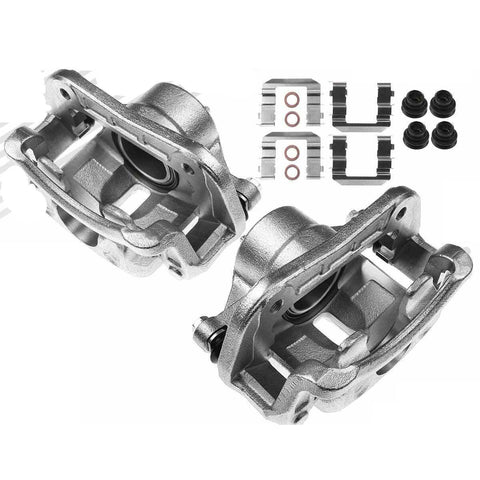 2pcs Disc Brake Caliper with Bracket for Kia Rondo 2007-2012 Front Left & Right