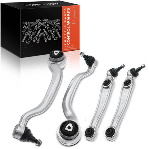 4x Front Lower Forward & Rearward Control Arm w/Ball Joint for BMW E70 E71 X5 X6