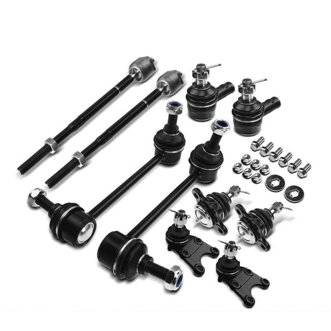 10x Front Stabilizer Bar Link & Tie Rod End for Honda Passport 98-02 Amigo Axiom