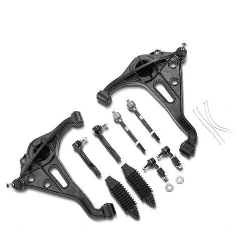 10x Front Control Arm w/Ball Joint Sway Bar Link Tie Rod End for Chevy Suzuki