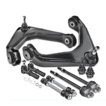 10Pcs Front Control Arm w/ Ball Joint Sway Bar Link for Chevrolet GMC Hummer H2