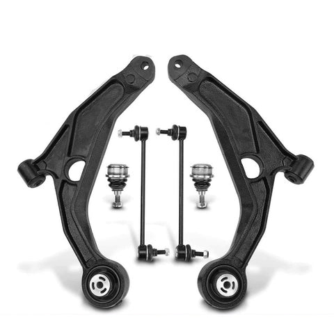 6x Front Lower Control Arm & Ball Joint & Stabilizer Bar Link for Chrysler Dodge