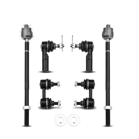6x Front Stabilizer Bar Link Tie Rod End for Toyota Corolla 93-02 RAV4 Chevrolet