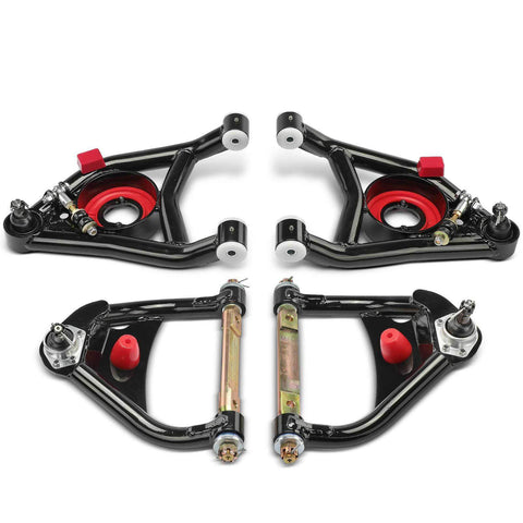 4x Front Upper & Lower Control Arm Kit for Buick Skylark 1964-1972 Chevy Pontiac