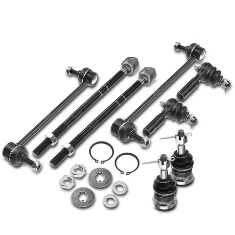 8x Front Sway Bar Link & Inner Outer Tie Rod End for Chrysler Pacifica 2004-2008