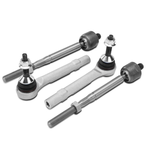 4Pcs Outer & Inner Side Tie Rod End for Tesla X 2016-2022 S 2016-2020 ELECTRIC