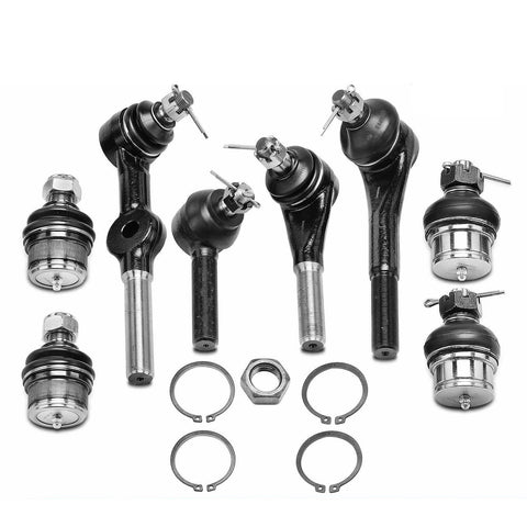 8x Front Tie Rod End Drag Link Ball Joint for Chevrolet Blazer K10 K20 GMC Jimmy