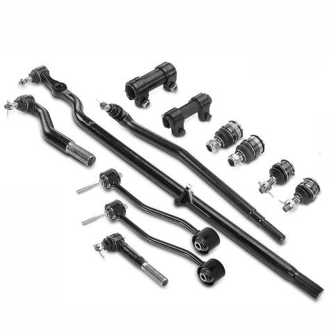 12x Suspension Sway Bar Link & Tie Rod End Ball Joint for Ford F-250 Super Duty