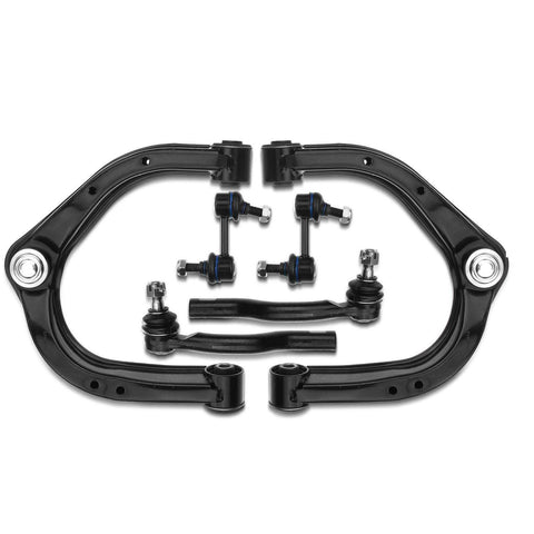 6x Front Control Arm w/ Ball Joint Sway Bar Link for INFINITI QX56 Nissan Titan