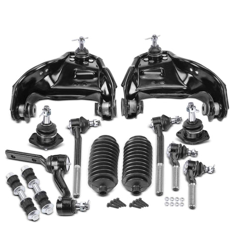11x Control & Idler Arm w/ Ball Joint & Sway Bar Link Tie Rod End for Chevy GMC