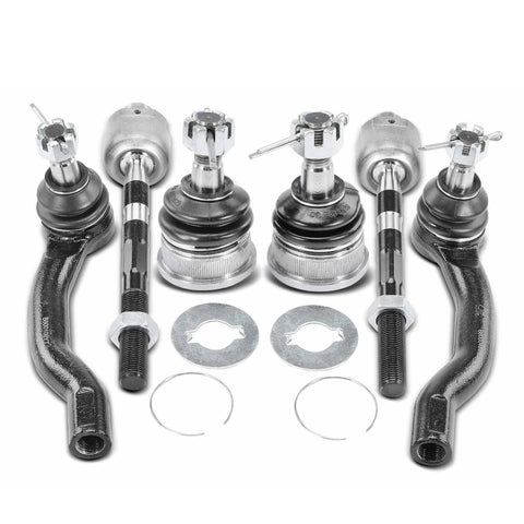 6x Front Tie Rod End&Ball Joint for Nissan Frontier 2005-2018 Pathfinder Xterra