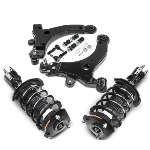 8x Front Complete Strut & Coil Spring Control Arm Kit for Chevrolet Impala Buick