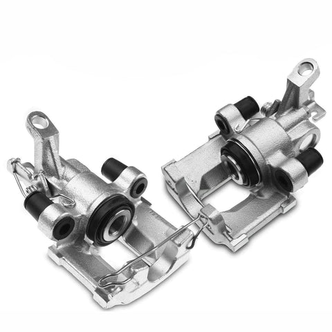 2x Rear Left & Right Disc Brake Caliper w/ Metal Piston for Saab 9000 86-98 900