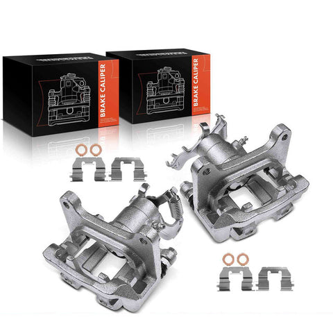 2x Disc Brake Caliper w/Bracket for Chevrolet Malibu 2016-2020 Rear Left & Right