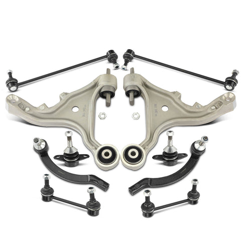 10x Front & Rear Control Arm & Ball Joint & Bar Link for Volvo S60 V70 2001-2007
