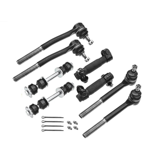 8pcs Front Tie Rod End & Sway Bar End Link for Chevy Astro 1987-2005 Impala GMC
