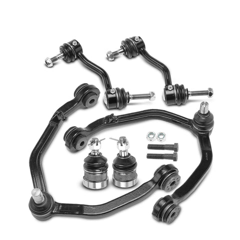 6pcs Front Control Arm w/Ball Joint & Stabilizer Bar Link for Lincoln Mark VIII