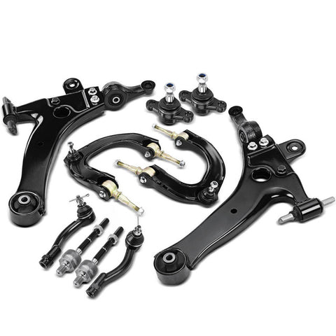 10x Front Control Arm & Tie Rod End & Ball Joint for Hyundai Sonata XG300 XG350
