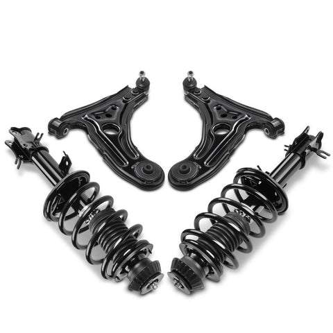 4x Front Complete Strut & Coil Spring Control Arm Kit for Chevy Aveo5 Pontiac