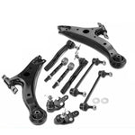 10pcs Front Lower Control Arm Ball Joint Sway Bar Tie Rod for Toyota Camry 07-11