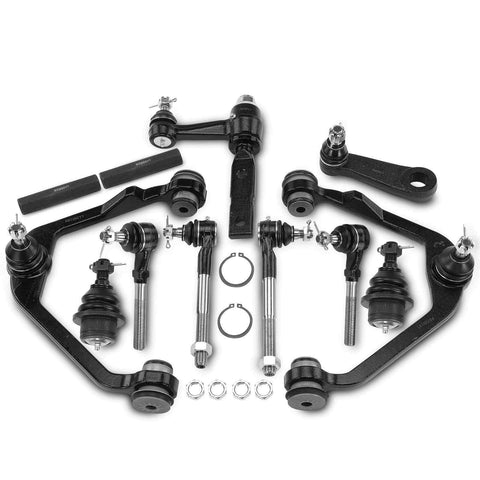12 Front Control Arm w/Ball Joint Tie Rod End for Ford F-150 Expedition Lincoln
