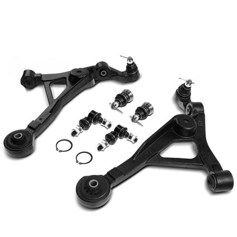 6x Front Lower Control Arm w/Ball Joint Sway Bar Link for Chrysler Sebring Dodge