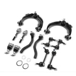 12x Front Control Arm w/ Ball Joint Bar Link Tie Rod End for Honda Accord 03-07