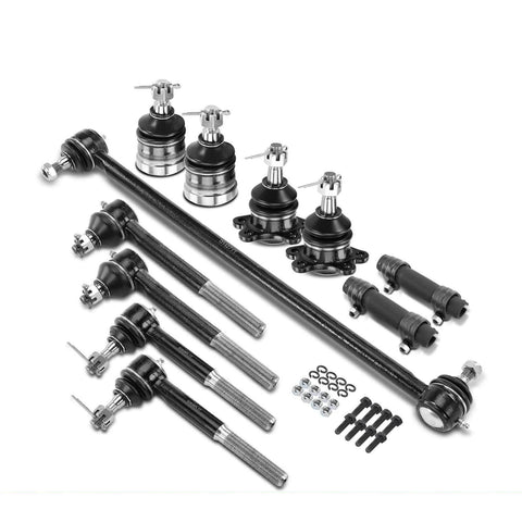 11x Inner & Outer Tie Rod End Front Ball Joint Drag Link for Chevy Express GMC