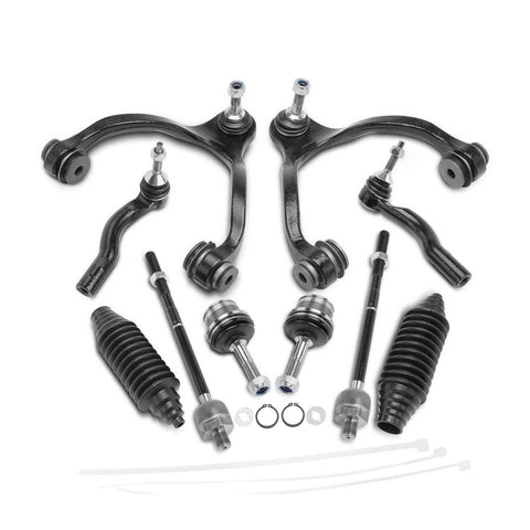 10x Front Control Arm w/Ball Joint & Tie Rod End for Ford Crown Victoria Lincoln