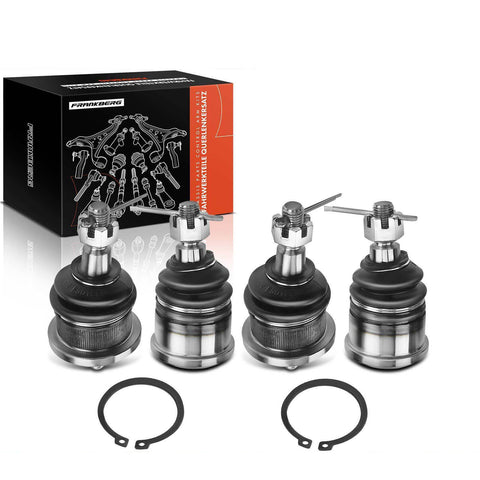 4x Upper & Lower Ball Joint for Honda Accord 1998-2002 Acura CL TL Isuzu Oasis