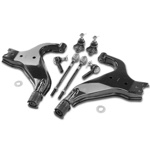 8x Front Control Arm &Ball Joint &Tie Rod End for Nissan Pathfinder INFINITI QX4