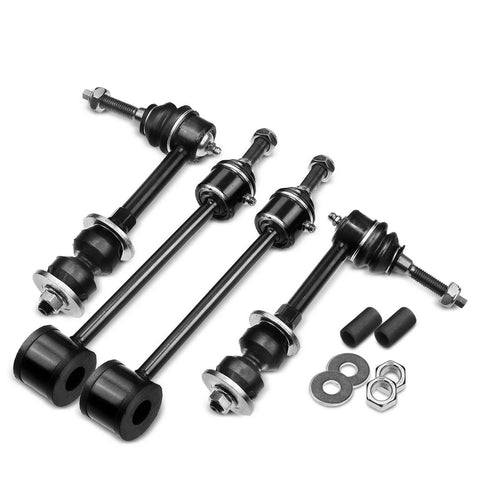 4x Front & Rear Sway Bar End Link for Dodge Ram 2500 2004 Ram 3500 2004-2005 4WD