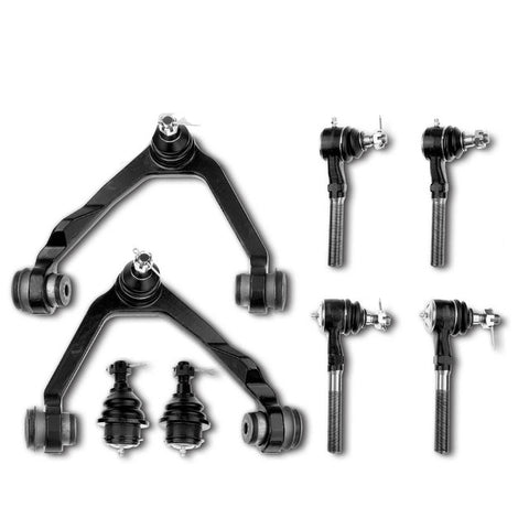 8x Front Control Arm w/ Ball Joint Tie Rod End for Ford F-150 F-250 Lincoln 4WD