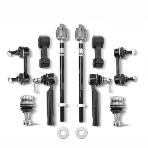 10x Front & Rear Sway Bar Link & Tie Rod End for Subaru Legacy Outback 2000-2004