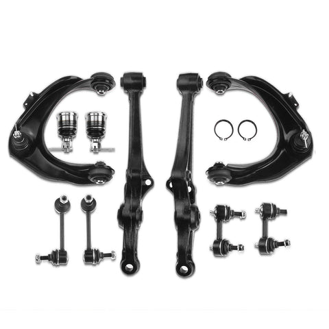 10 Front Control Arm Ball Joint Stabilizer Bar Link for Acura CL TL Honda Accord