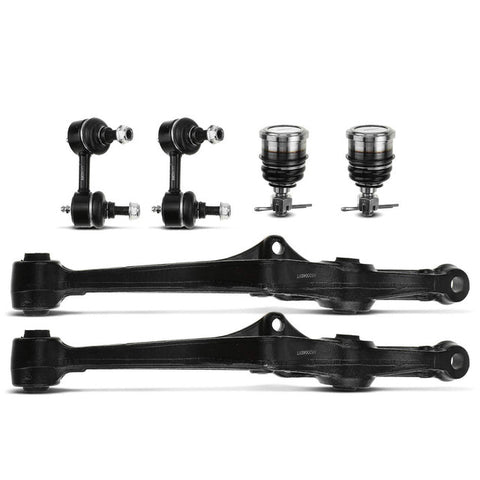 6x Front Control Arm Ball Joint Stabilizer Bar Link for Honda Accord Acura CL TL