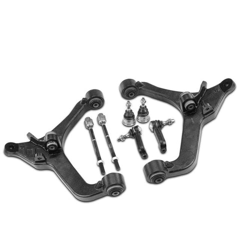 8x Front Lower Control Arm & Ball Joint & Tie Rod End for Jeep Liberty 2002-2004