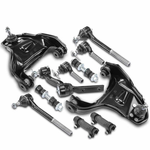 11x Idler Arm & Tie Rod End & Sway Bar Link for Chevrolet Blazer GMC Isuzu Olds