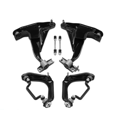 6Pcs Front Control Arm w/ Ball Joint & Bar Link for Ford Explorer Mercury 02-05