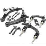 12x Front Control Arm w/ Ball Joint Sway Bar Link Tie Rod for Hyundai Sonata Kia