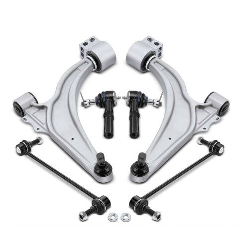 6x Front Control Arm Sway Bar Link Tie Rod End for Chevy Cruze Volt 11-15 Buick