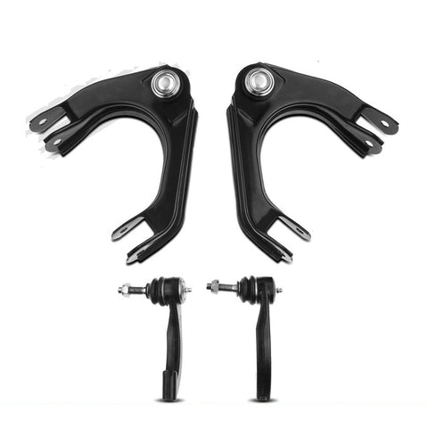 4Pcs Front Control Arm w/Ball Joint Tie Rod End for Chrysler Sebring 96-06 Dodge