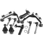 12x Front Control Arm Sway Bar Link Tie Rod End for Ford F-150 Expedition F-250