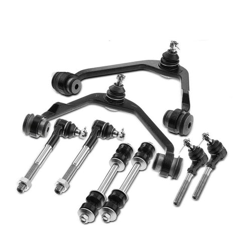 8x Control Arm w/ Ball Joint & Tie Rod End for Ford F-150 97-03 F-250 Expedition