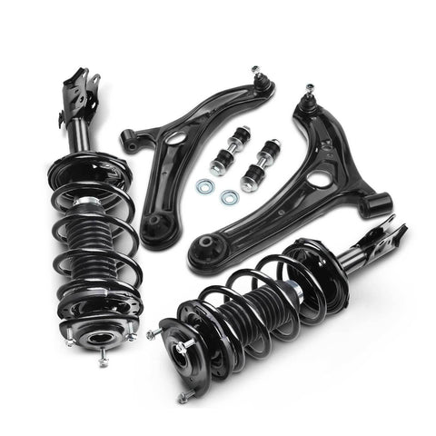 6x Front Strut & Coil Spring Control Arm Sway Bar for Toyota Echo 2004 2005 1.5L