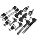 12pcs Front Sway Bar Link w/ Ball Joint Tie Rod End for Dodge Ram 1500 94-96 RWD