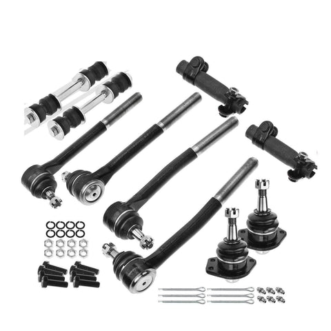 10x Front Sway Bar Link Tie Rod Ends Ball Joints for Chevy Impala GMC Olds Buick